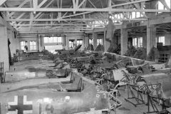 Focke_Wulf_Fw_190_Fuselage_Assemblies_at_Kolleda_Germany_1945