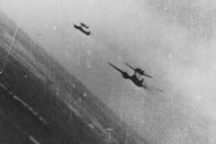 Mistel_in_gun_camera_over_Belgium