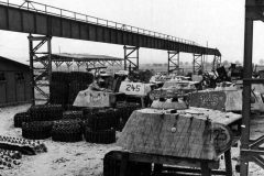 Tank_Treads_And_Panther_Tank_Turrets_1945