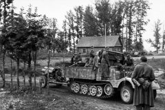 Hanomag_SdKfz_11-5_towing_Nebelwerfer_eastern_front